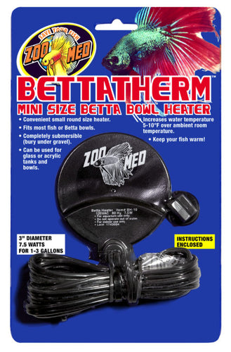 Zoo Med BettaTherm™ Mini Size Betta Bowl Heater