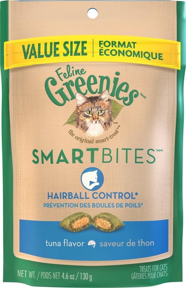 Greenies cat shop treats hairball