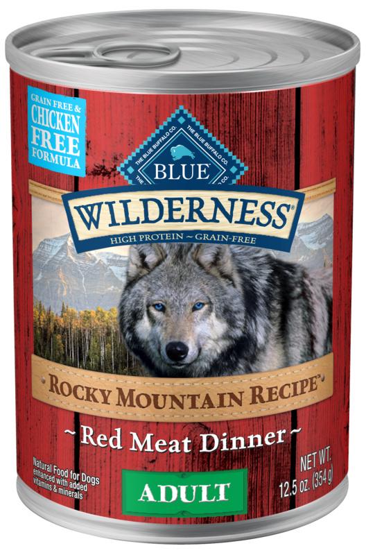 Blue wilderness dog sales food wet