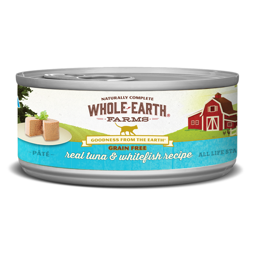 Whole earth grain free cat deals food