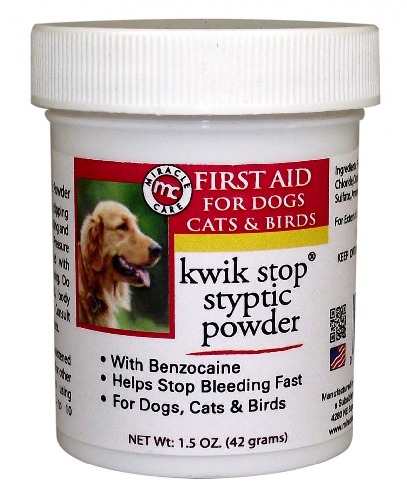 Kwik Stop Styptic Powder 0.5oz - Joey's Pet Outfitters