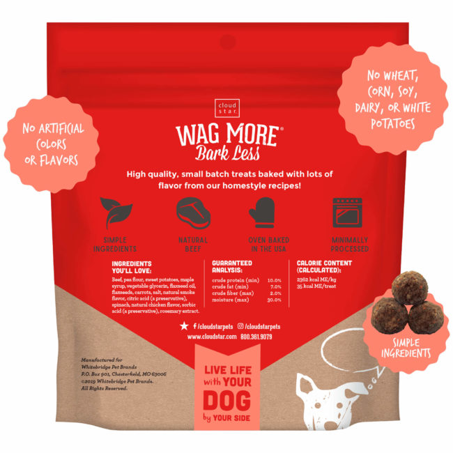 Wag dog food clearance ingredients