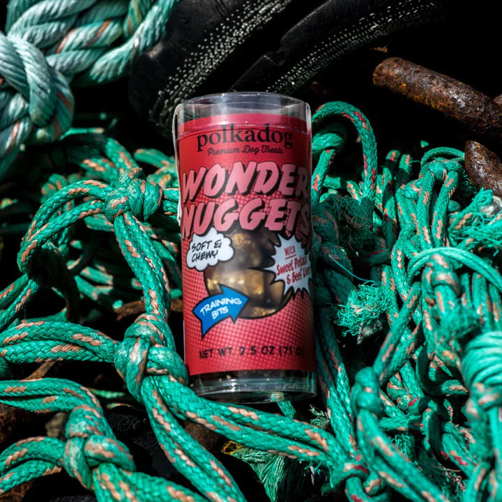 Polkadog Wonder Nuggets Sweet Potato & Beef Mini Tube Soft & Chewy Dog ...