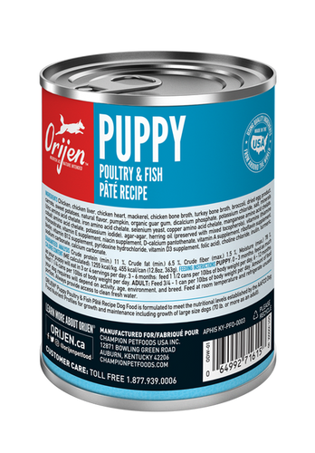 Orijen Puppy Poultry And Fish Pâté Recipe