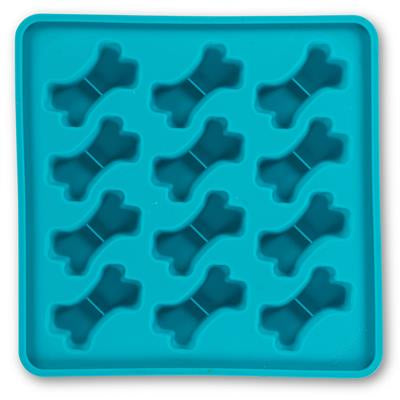 Messy Mutts Dog Treat Making Mold Bone (Blue)