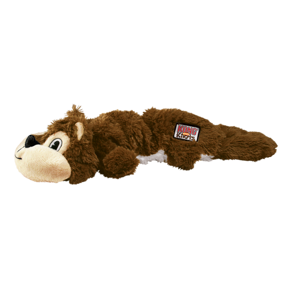 Kong Scrunch Knots Squirrel  Dog Toy (Small/Medium)