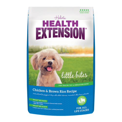 Health Extension Little Bites Chicken & Brown Rice Recipe Dry Dog Food (1 lb)