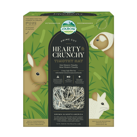 Oxbow Prime Cut Hearty & Crunchy Timothy Hay