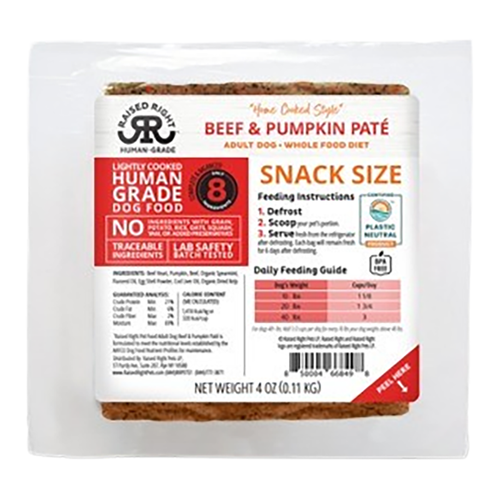 Raised Right Adult Beef Pumpkin (1lb)