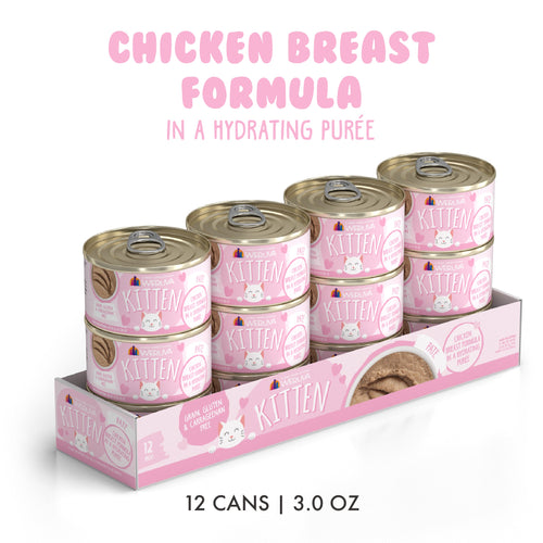 Weruva Kitten, Chicken Breast Formula in a Hydrating Purée
