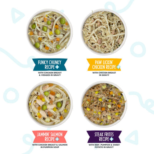 Weruva Meals 'n More Woof Woof Floof! Variety Pack Wet Dog Food