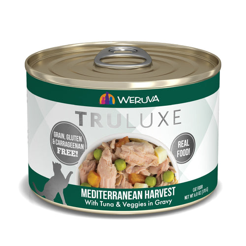 Weruva TRULUXE Mediterranean Harvest with Tuna & Veggies in Gravy Canned Cat Food