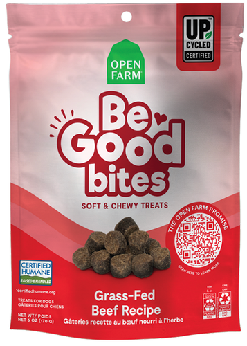 Open Farm Be Good Bites Grass-Fed Beef Treats (6 Oz)