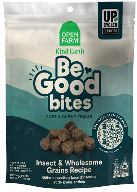 Open Farm Be Good Bites Insect & Wholesome Grains Treats (6 Oz)