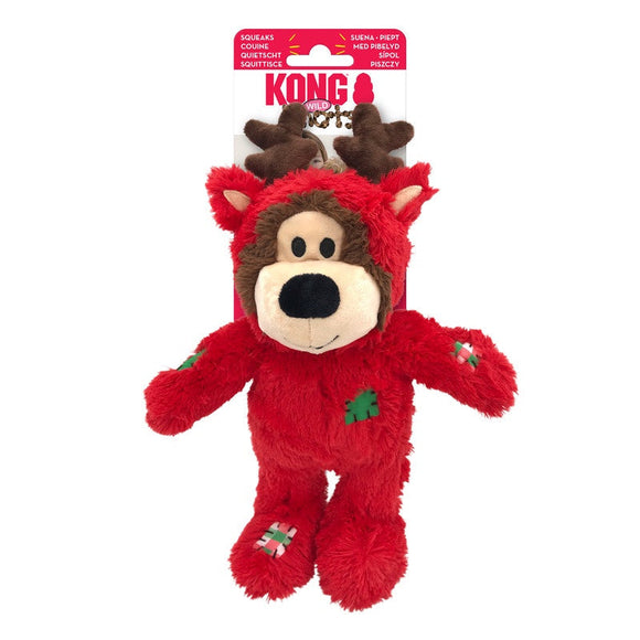 Kong Holiday Wild Knots Bear Toy