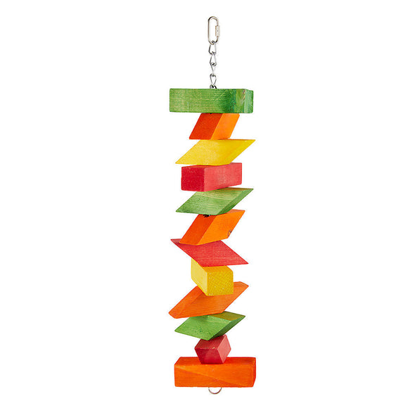 A&E Cage Happy Beaks Block Craze Bird Toy