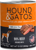 Hound & Gatos Beef Wet Dog Food