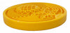 SodaPup Earth Nylon Ecoin Durable Enrichment Snacking Coin (5 diameter. Weight: 4.2 oz. For dogs 15-80 lbs/7-36 kg., Yellow)