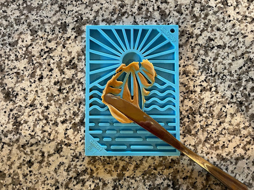 SodaPup Surf's Up Design Emat Enrichment Lick Mat