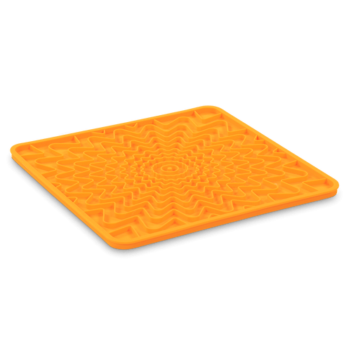 Messy Mutts Framed Spill Resistant Silicone Dog Lick Mat