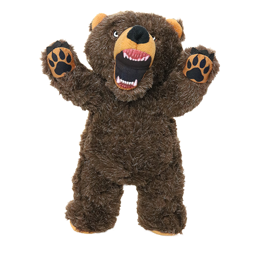 Mighty® Bear Dog Toy (Brown)