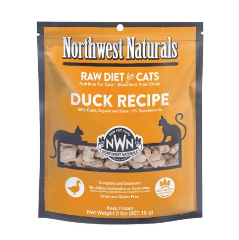 Northwest Naturals Frozen Cat Nibbles Duck