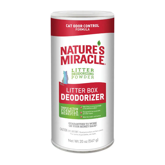 Nature's Miracle Litter Box Deodorizer - Powder