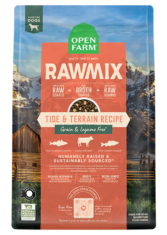 Open Farm Tide & Terrain Grain-Free Rawmix for Dogs (20 LB)