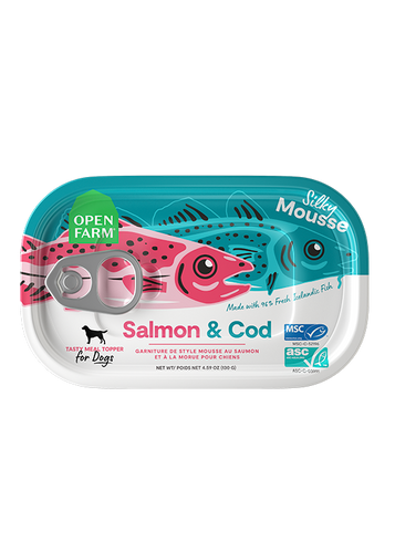 Open Farm Salmon & Cod Topper for Dogs (4.59-oz)