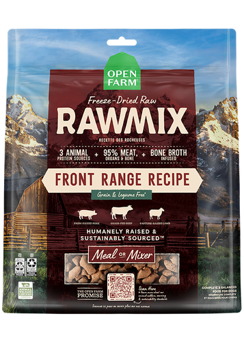 Open Farm RawMix Front Range Freeze Dried Raw Recipe for Dogs (13.5 oz)