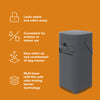 Pet Genie Dog Waste Disposal System (Gray)