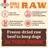 Primal Pet Foods Kibble in the Raw Beef Recipe for Dogs