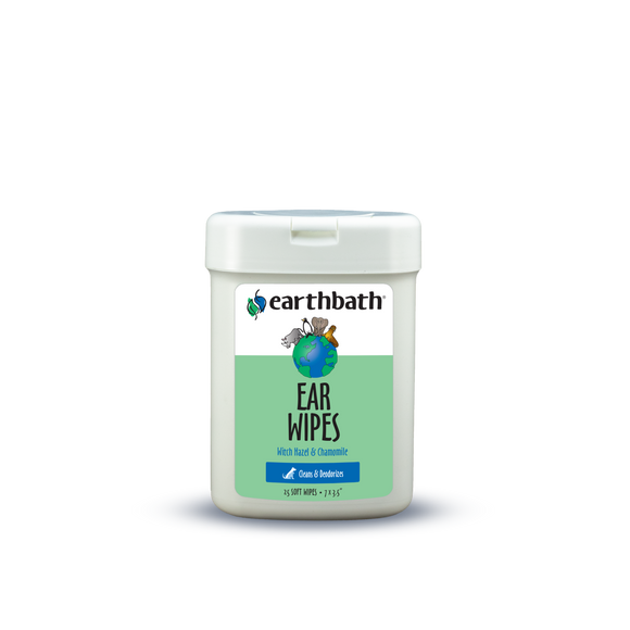 Earthbath Ear Wipes for Dogs and Cats