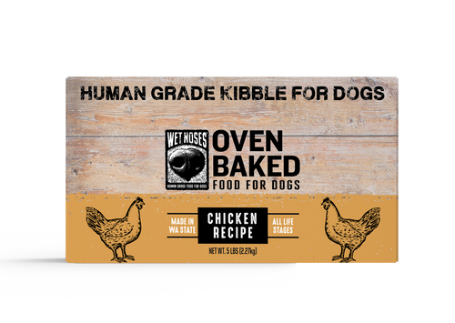 Wet Noses Oven Baked Food Kibble for Dogs - Chicken