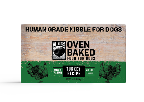 Wet Noses Oven Baked Food Kibble for Dogs - Turkey (5 lb)