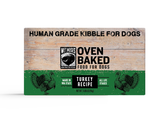 Wet Noses Oven Baked Food Kibble for Dogs - Turkey (5 lb)