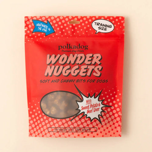 Polkadog Wonder Nuggets Sweet Potato & Beef Dog Treats