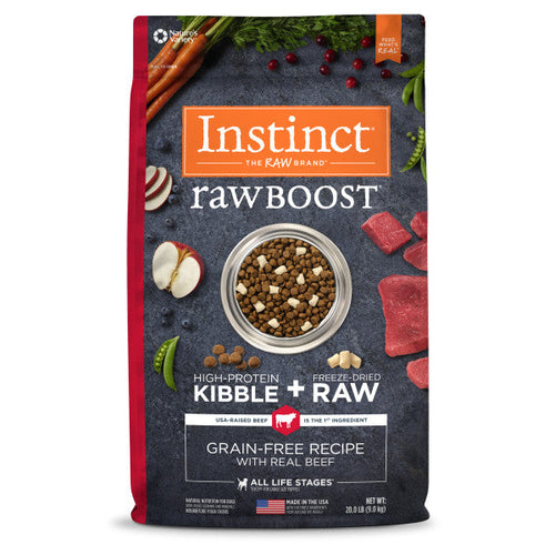 Nature's Variety Instinct Raw Boost Beef Dry Dog Food