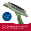 Coastal Pet Safari Curved Firm Slicker Dog Brush