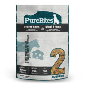 PureBites Freeze Dried Beef & Cheese Dog Treats (8.8 Oz)