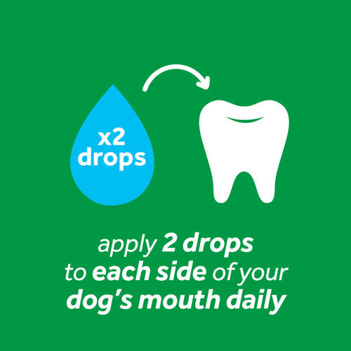 TropiClean Fresh Breath No Brushing Clean Teeth Dental & Oral Care Gel for Dogs