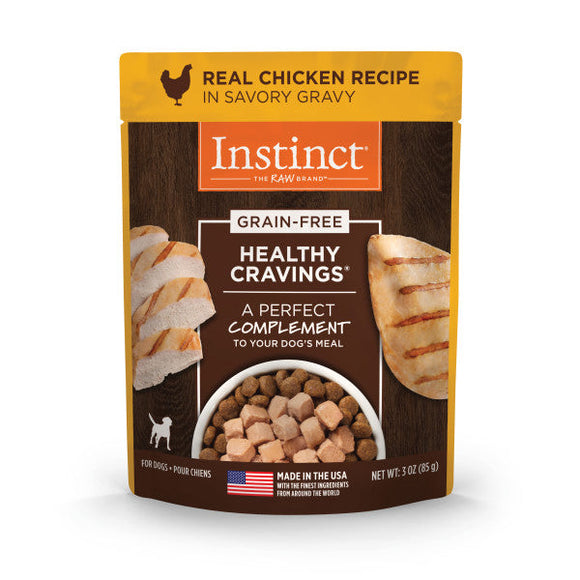 Nature's Variety Instinct Healthy Cravings Chicken Wet Dog Food Topper