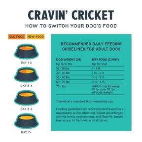 Jiminy's Cravin’ Cricket Dry Dog Food (10 LB)