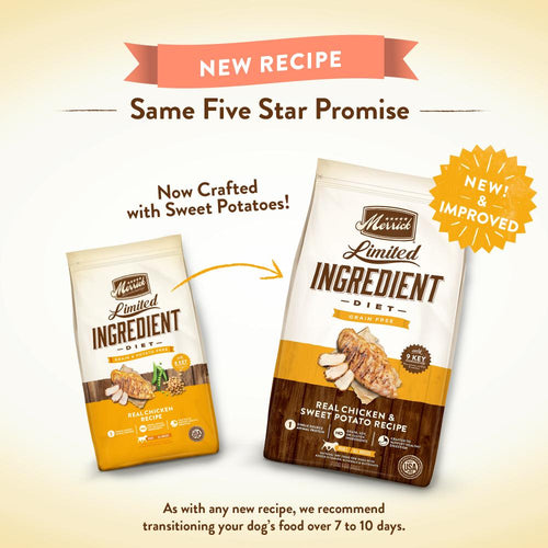 Merrick Limited Ingredient Diet Grain Free Real Chicken & Sweet Potato Recipe Dry Dog Food
