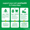 TropiClean Fresh Breath No Brushing Clean Teeth Dental & Oral Care Gel for Cats