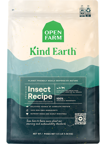 Open Farm Kind Earth Premium Insect Kibble Recipe Dry Dog Food
