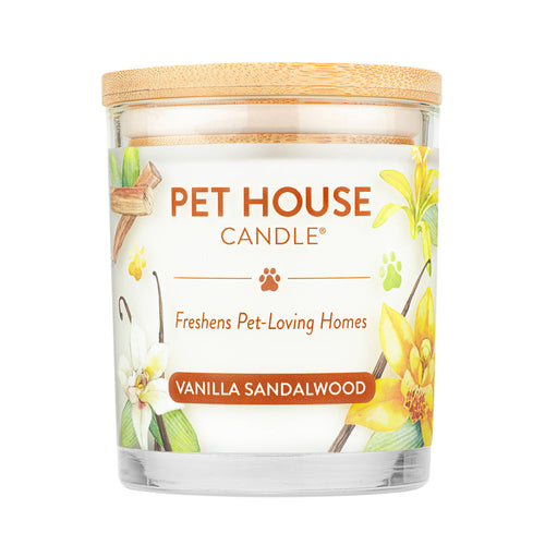 Pet House Vanilla Sandalwood Candle
