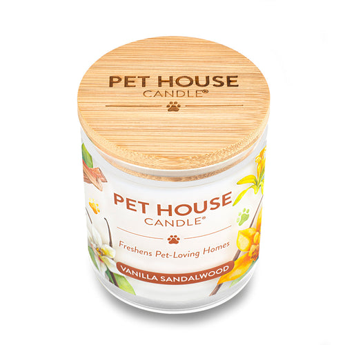 Pet House Vanilla Sandalwood Candle