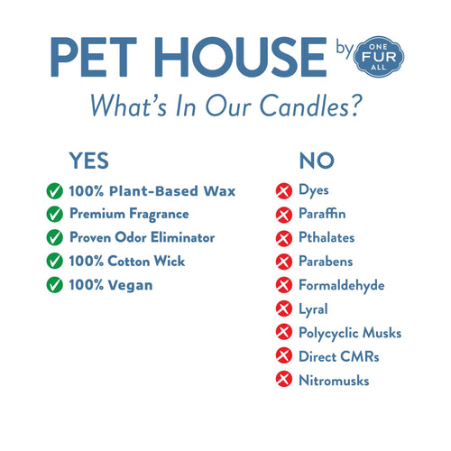 Pet House Vanilla Sandalwood Candle