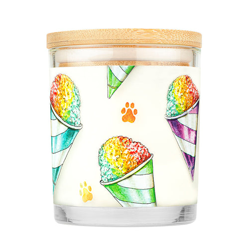 Pet House Snow Cone Candle